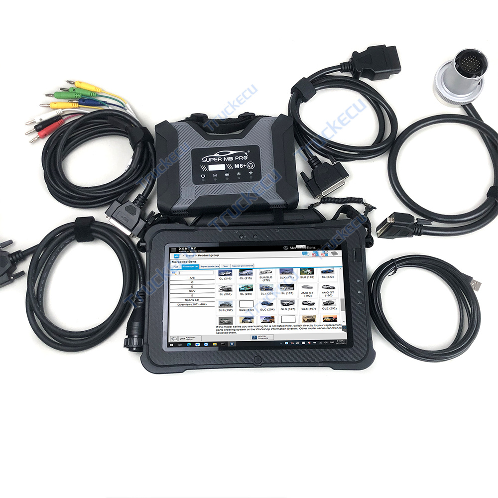 Xplore Tablet Super MB PRO M6  - đánh giá và giá Car Diagnostic Tool