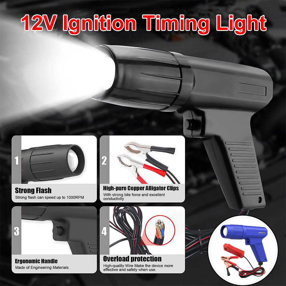 12V Car Ignition Timing Light  - đánh giá và giá Timing Light Gun